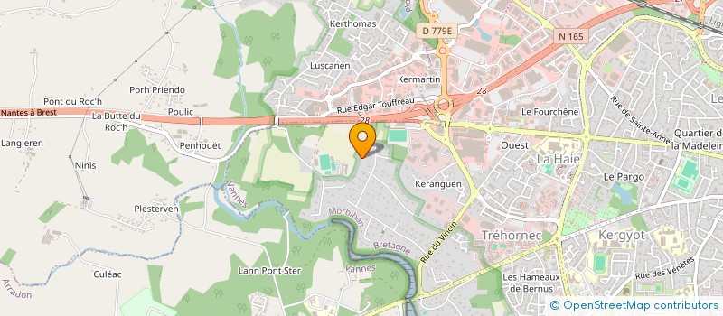 localisation de l'entreprise SC ROSAMBRE à VANNES