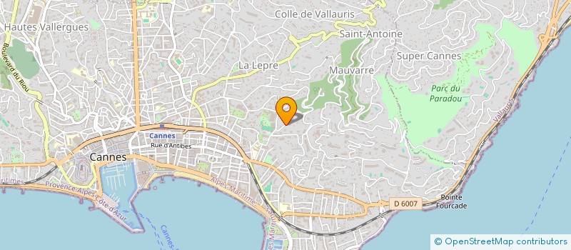 localisation de l'entreprise SC ROSELLIOT  CANNES