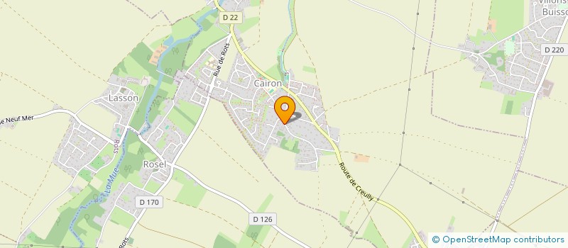 localisation de l'entreprise SC ROUDOUDOU & LES CHIPMUNKS  CAIRON