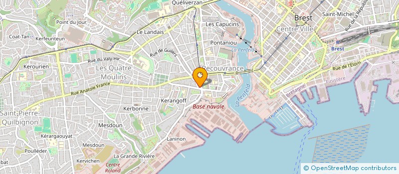 localisation de l'entreprise SC ROUEN PERE ET FILS  BREST