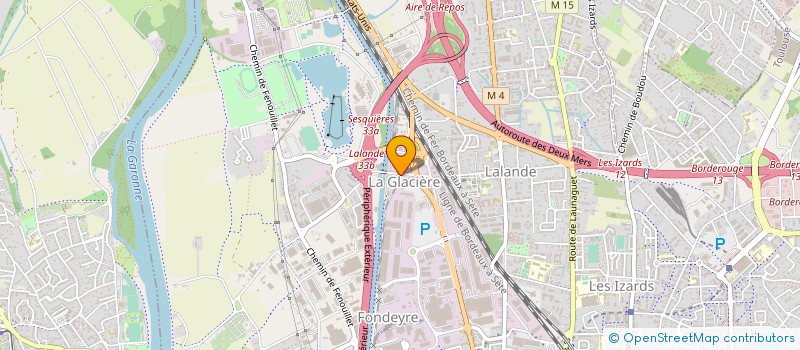 localisation de l'entreprise SC ROUJAC  TOULOUSE