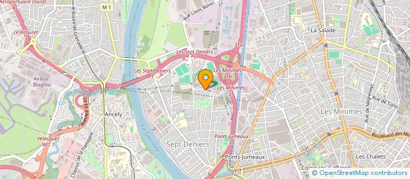 localisation de l'entreprise SC ROULLEAU  TOULOUSE