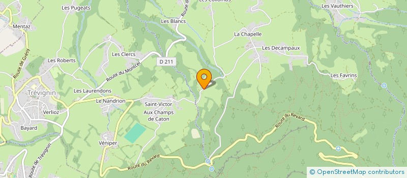 localisation de l'entreprise SC RTM  MONTCEL