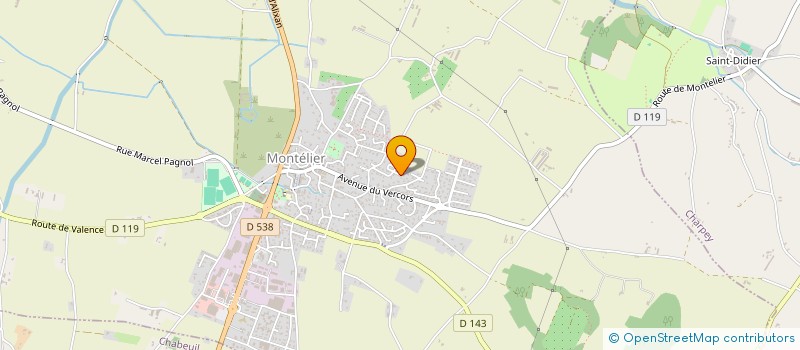 localisation de l'entreprise SC RUE COMTE  MONTVENDRE