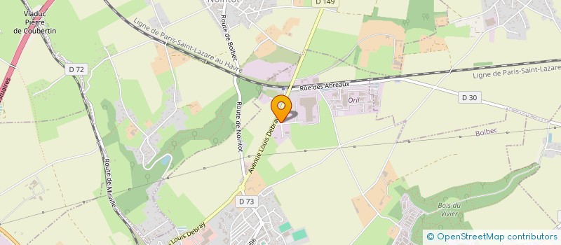 localisation de l'entreprise SC S.F.V.  BOLBEC