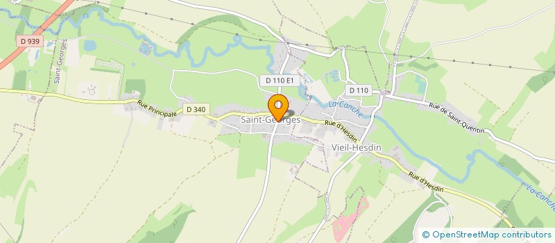 localisation de l'entreprise SC SAEN à SAINT-GEORGES