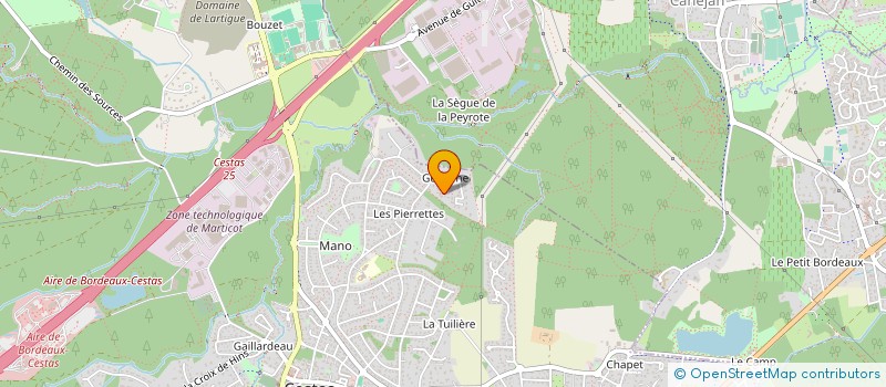 localisation de l'entreprise SC SAFE à CESTAS
