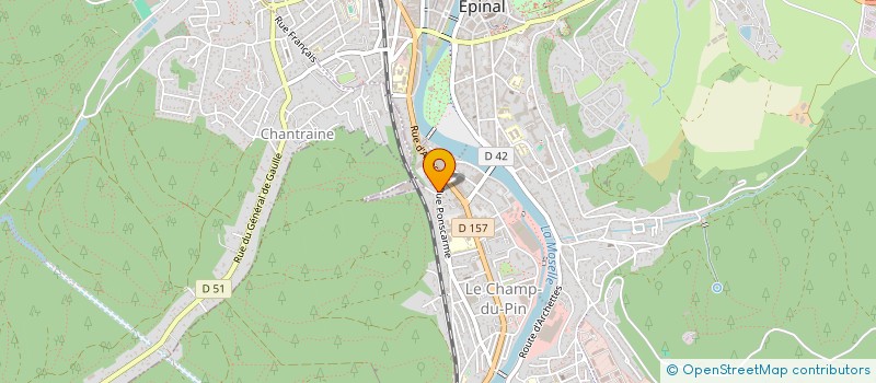 localisation de l'entreprise SC SAINT EXUPERY à EPINAL