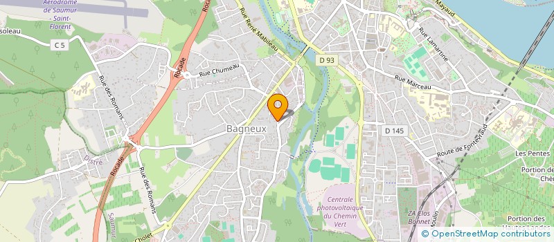 localisation de l'entreprise SC SAINT FLO  SAUMUR