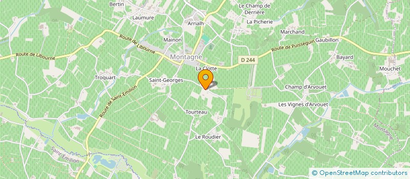 localisation de l'entreprise SC SAINT JOSEPH  MONTAGNE