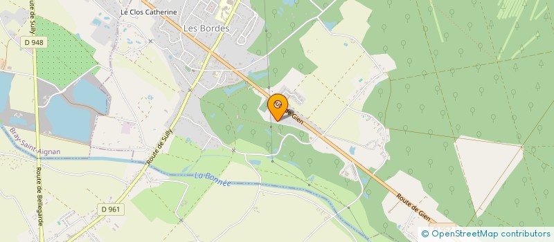 localisation de l'entreprise SC SAINT LAURENT  LES BORDES