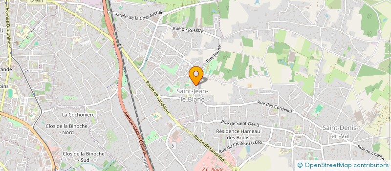 localisation de l'entreprise SC SAINT VINCENT  SAINT-JEAN-LE-BLANC