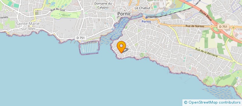 localisation de l'entreprise SC SAINTE MARIE  PORNIC