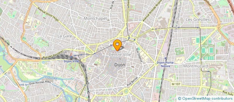 localisation de l'entreprise SC SALC  DIJON