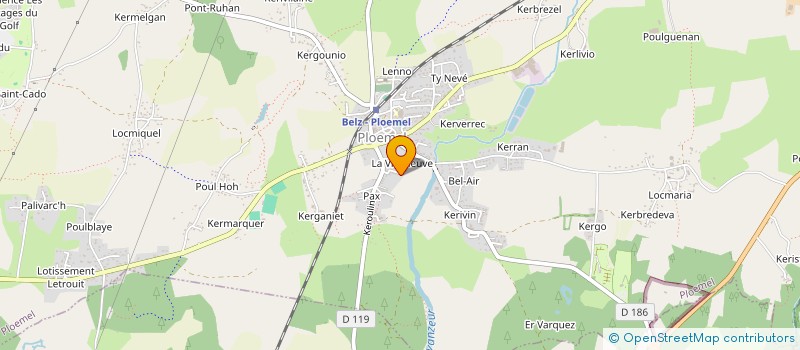 localisation de l'entreprise SC SAMBA INVEST  PLOEMEL