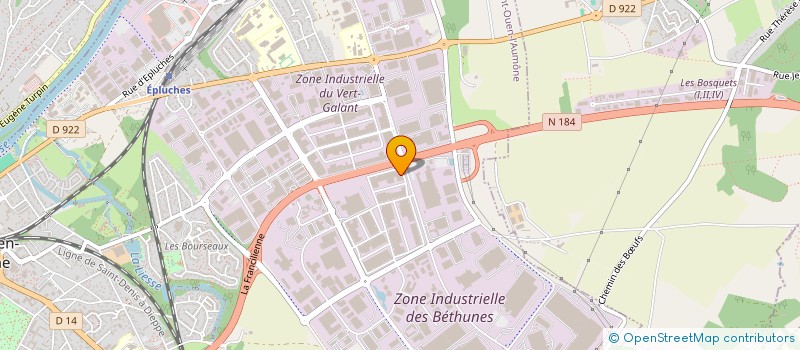 localisation de l'entreprise SC SBV IMMO à SAINT-OUEN-L'AUMONE