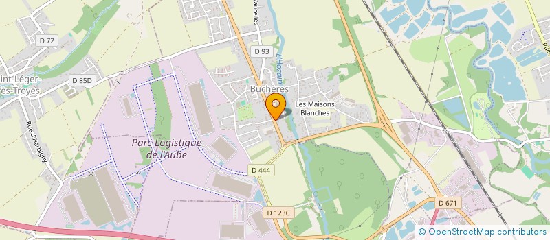 localisation de l'entreprise SC SCUBARRY  BUCHERES