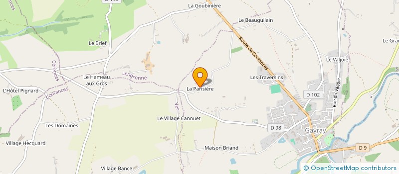 localisation de l'entreprise SC SD  GAVRAY-SUR-SIENNE