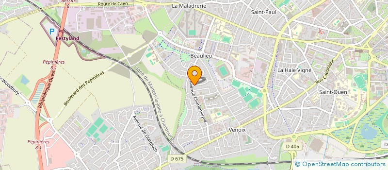 localisation de l'entreprise SC SEDILLO  CAEN