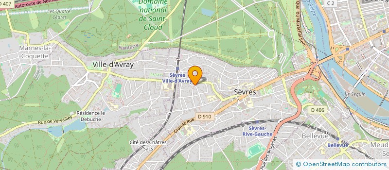 localisation de l'entreprise SC SEEMULLER FFWJ à SEVRES
