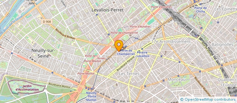localisation de l'entreprise SC SEINFER  PARIS