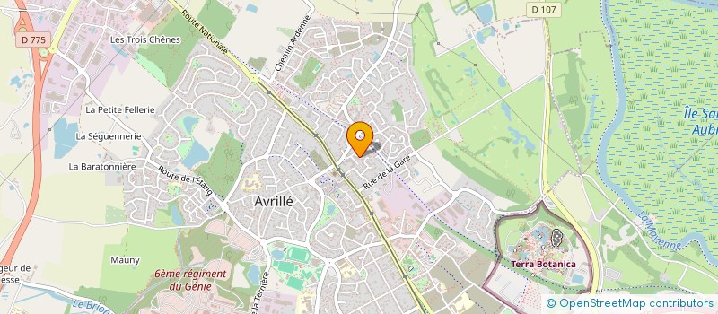 localisation de l'entreprise SC SELENSAT à AVRILLE