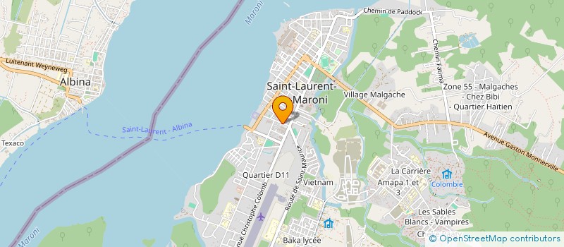 localisation de l'entreprise SC SEQUOIA à SAINT-LAURENT-DU-MARONI