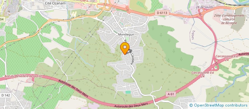 localisation de l'entreprise SC SIMFLO à CARCASSONNE