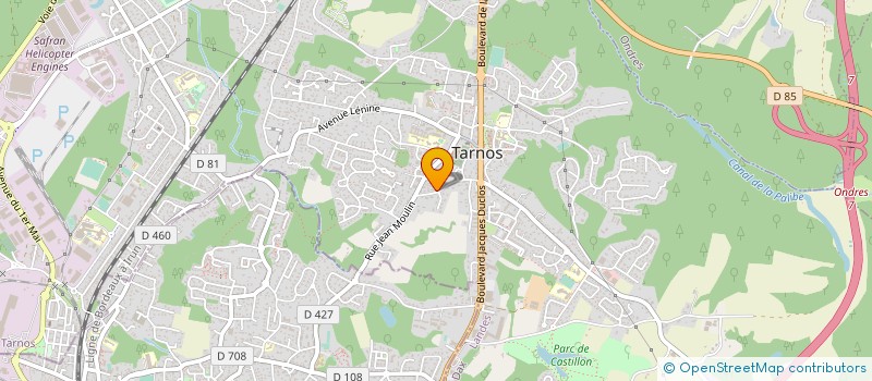 localisation de l'entreprise SC SIMMO à TARNOS