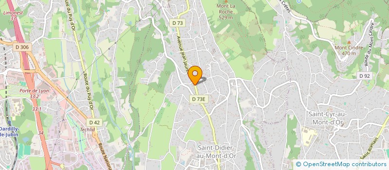 localisation de l'entreprise SC SIRIUS  LYON