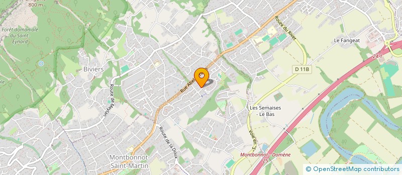 localisation de l'entreprise SC SKALA  MONTBONNOT-SAINT-MARTIN