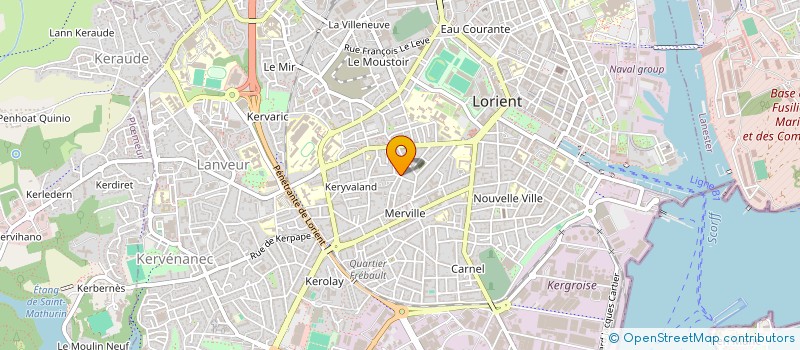 localisation de l'entreprise SC SKELLIG  LORIENT