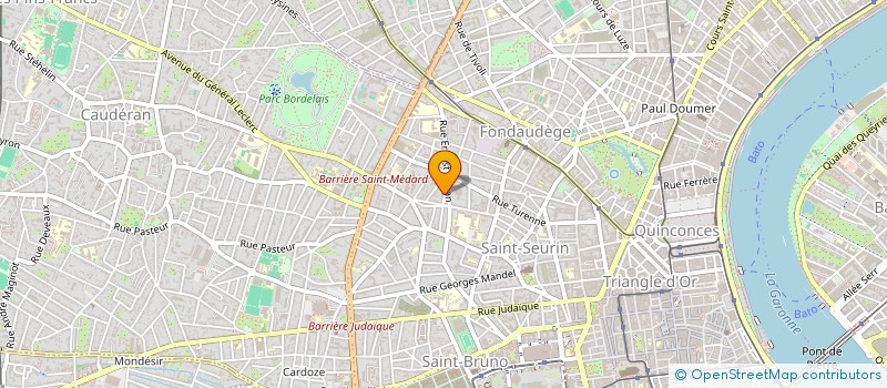 localisation de l'entreprise SC SKYE  BORDEAUX