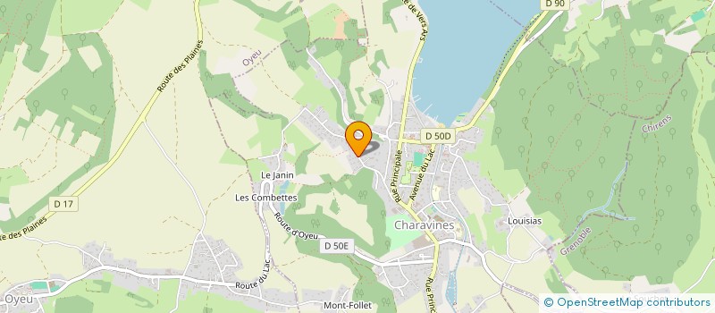 localisation de l'entreprise SC SMAC  CHARAVINES