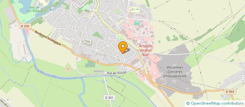 localisation de l'entreprise SC SOFI à VERDUN