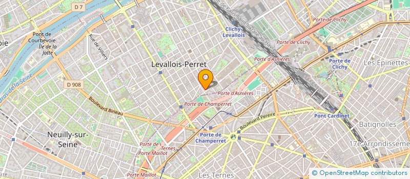 localisation de l'entreprise SC SOHO CAPITAL à LEVALLOIS PERRET
