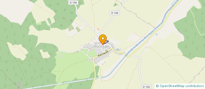 localisation de l'entreprise SC SOLAR à LANEUVILLE-AU-RUPT