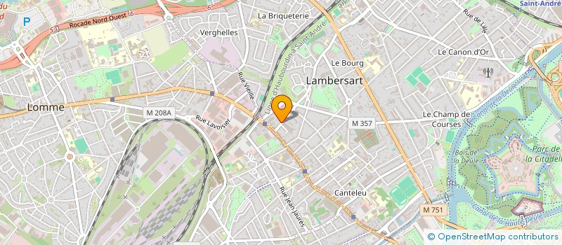 localisation de l'entreprise SC SOLEIL à LAMBERSART