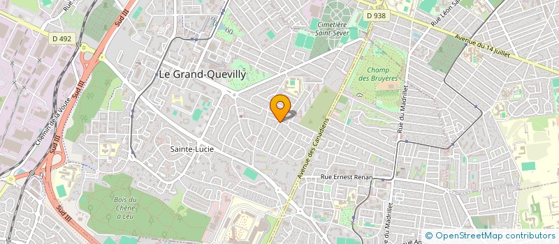 localisation de l'entreprise SC SOLUTIONS à LE GRAND-QUEVILLY