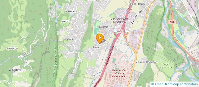 localisation de l'entreprise SC SOPHA à VARCES-ALLIERES-ET-RISSET