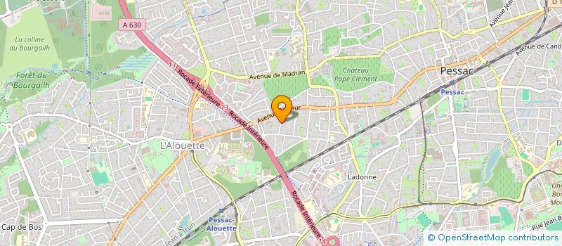 localisation de l'entreprise SC SORA  PESSAC