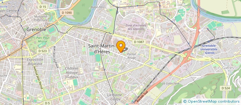 localisation de l'entreprise SC SOUDURE  SAINT-MARTIN-D'HERES