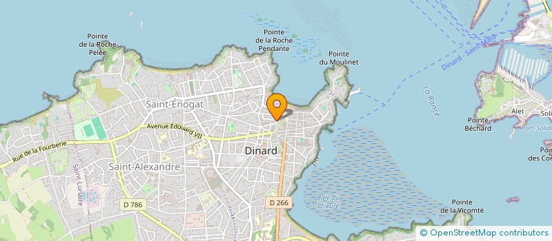 localisation de l'entreprise SC SRCG  DINARD