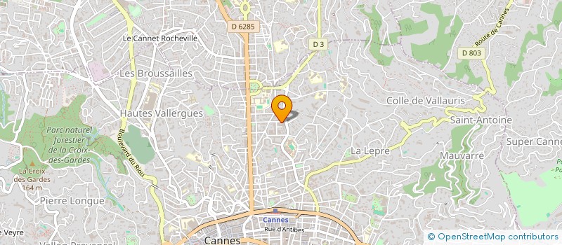 localisation de l'entreprise SC STANISCANNES à CANNES
