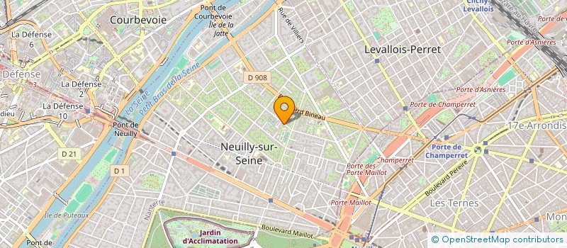 localisation de l'entreprise SC STEFIM à NEUILLY-SUR-SEINE