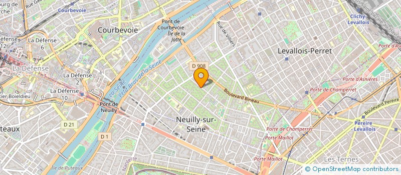 localisation de l'entreprise SC STEPHANDSON  NEUILLY-SUR-SEINE