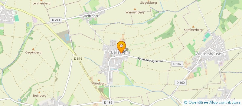 localisation de l'entreprise SC STEPHANE GOTTRI  BERSTHEIM