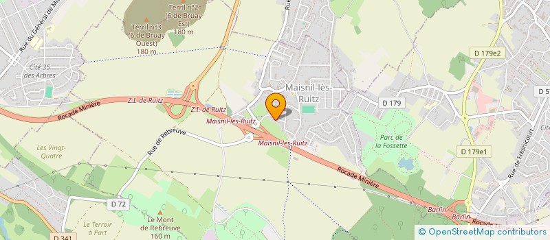 localisation de l'entreprise SC STEPHANIE  MAISNIL-LES-RUITZ