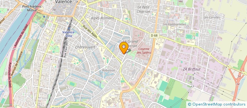 localisation de l'entreprise SC STEPHI à VALENCE