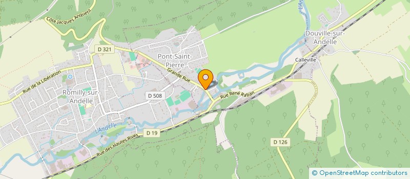 localisation de l'entreprise SC SUR SEINE  PONT-SAINT-PIERRE